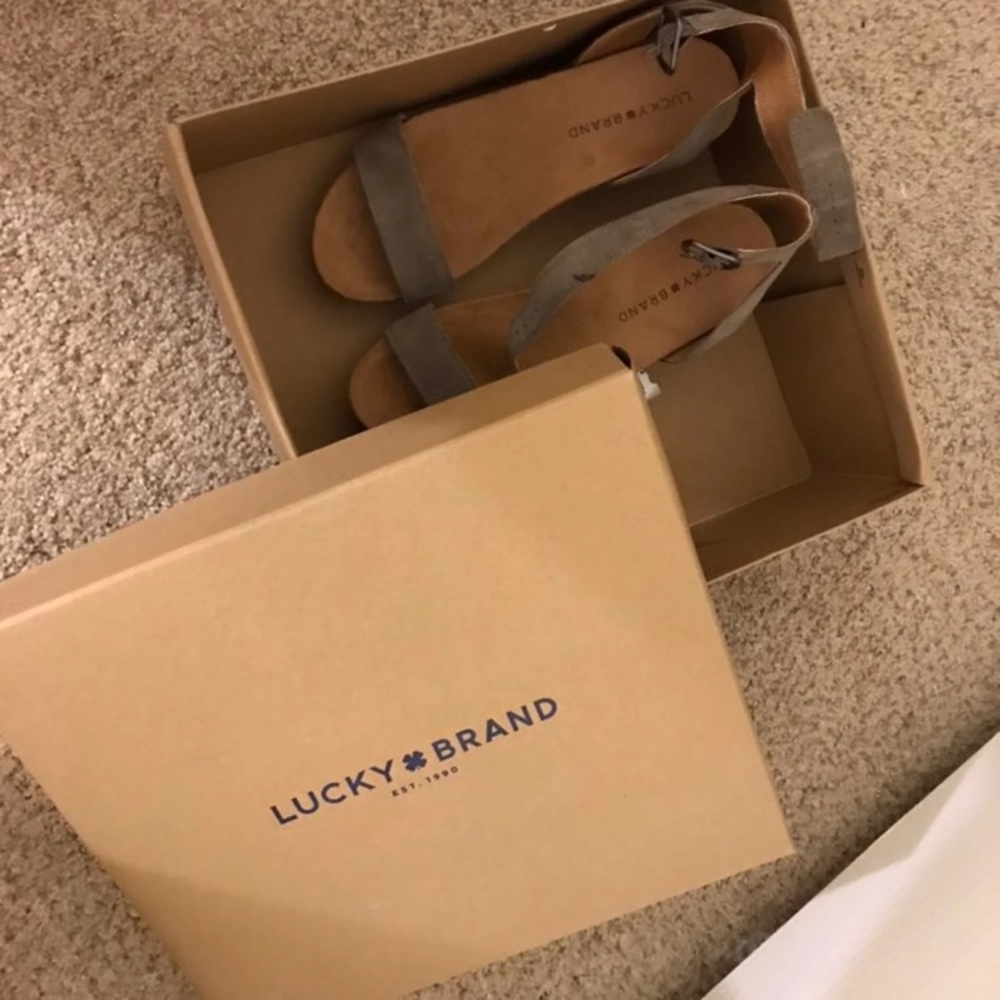 Lucky Brand Platform Sandals
